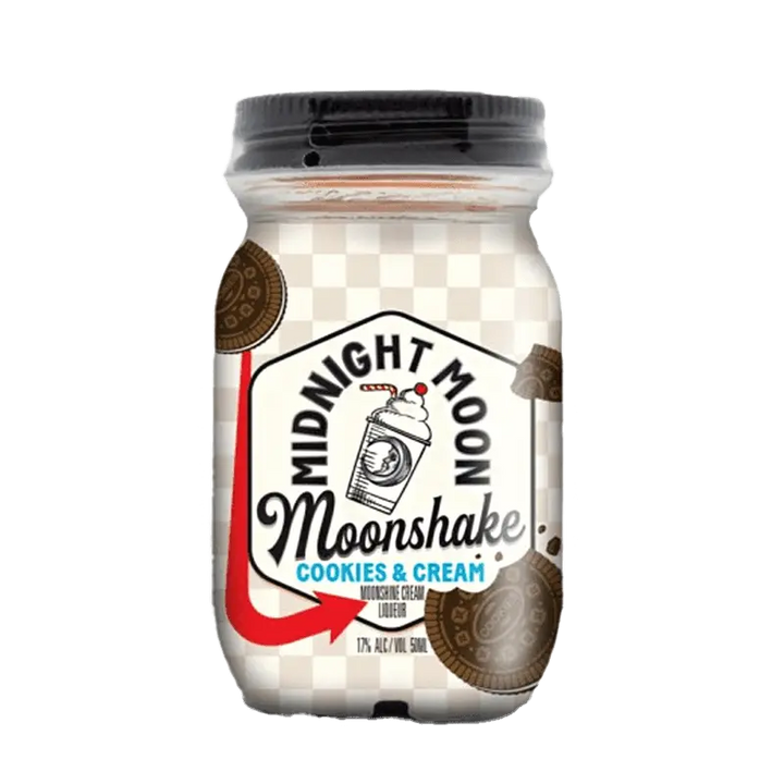 Midnight Moon Cookies & Cream Moonshake 50mL 12 Pack - Main Street Liquor