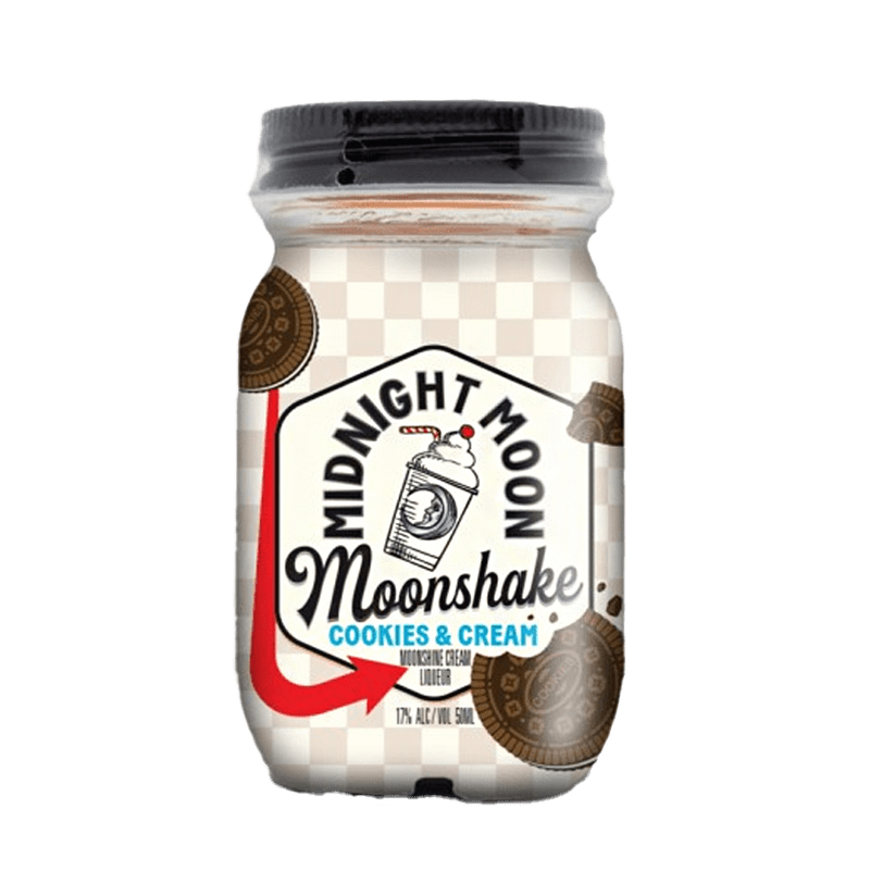 Load image into Gallery viewer, Midnight Moon Cookies &amp; Cream Moonshake 50mL 12 Pack - Main Street Liquor
