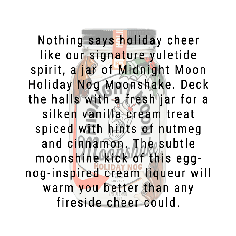 Load image into Gallery viewer, Midnight Moon Holiday Nog Moonshake 750mL - Main Street Liquor
