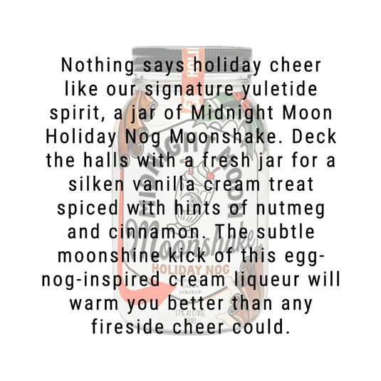 Midnight Moon Holiday Nog Moonshake 750mL - Main Street Liquor