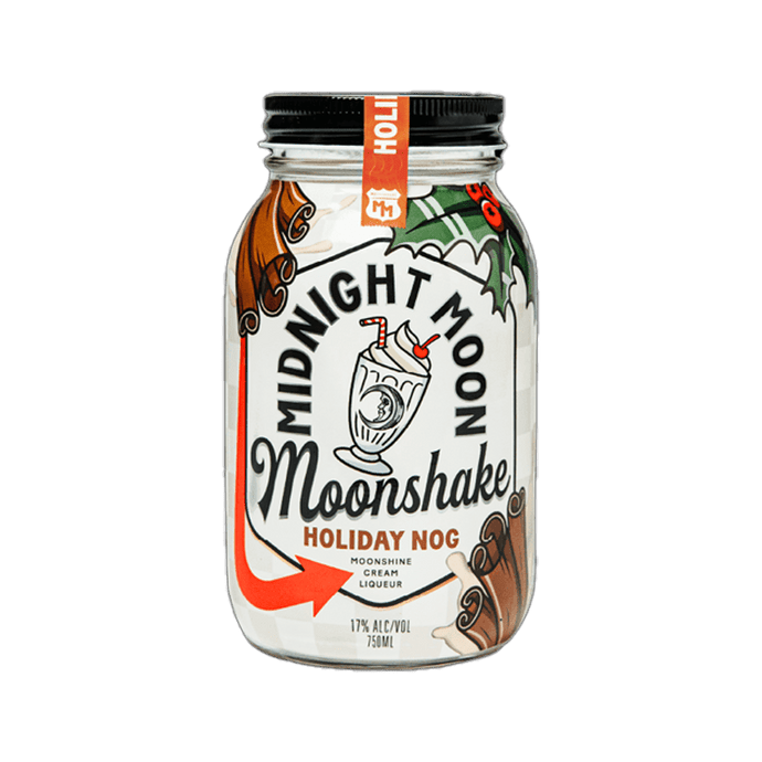 Midnight Moon Holiday Nog Moonshake 750mL - Main Street Liquor