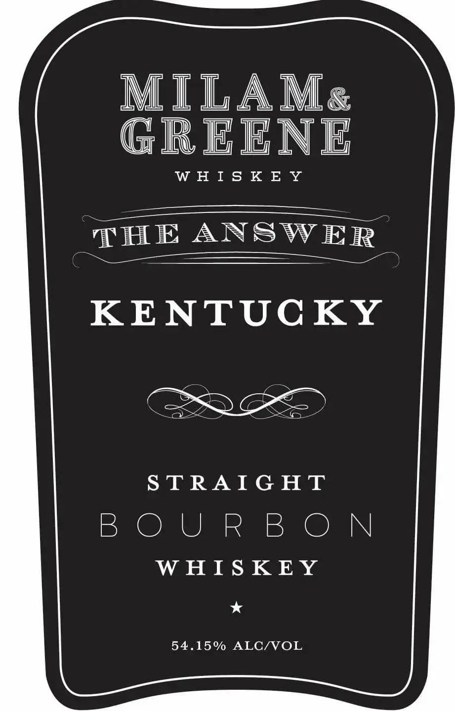 Milam &amp; Greene The Answer Kentucky Straight Bourbon Whiskey - Main Street Liquor