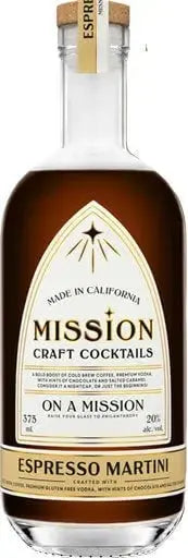 Mission Craft Cocktails Espresso Martini 375ml 6 Pack - Main Street Liquor