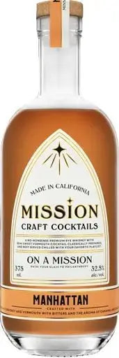 Mission Craft Cocktails Manhattan 375ml 6 Pack - Main Street Liquor