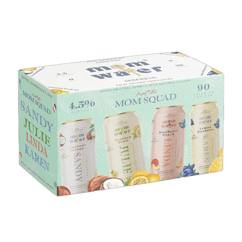 Mom Water Meet The Mom Squad - Variety Pack Cocktails 12.oz - Main Street Liquor