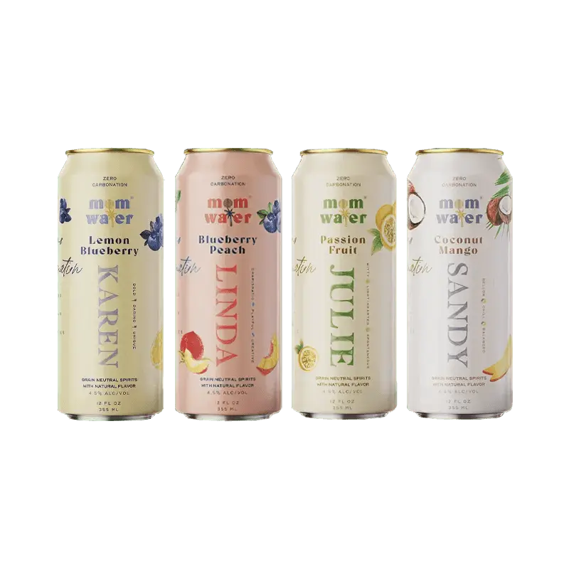 Mom Water Meet The Mom Squad - Variety Pack Cocktails 12.oz - Main Street Liquor