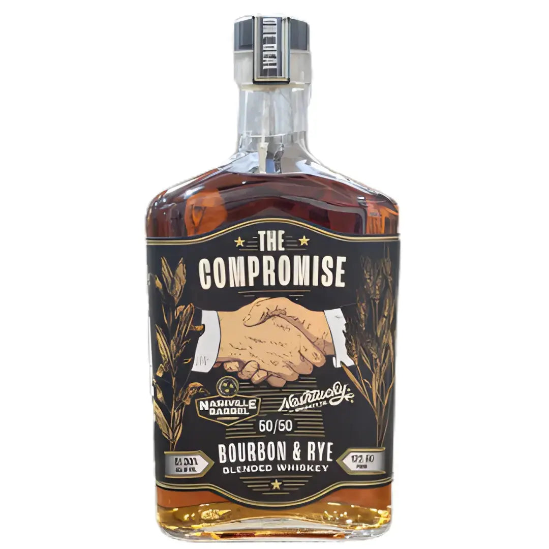 Nashville Barrel Co. &amp; Nashtucky Whiskey Co. The Compromise 50/50 Bourbon &amp; Rye Blended Whiskey - Main Street Liquor