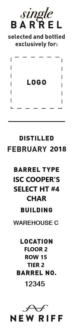 Load image into Gallery viewer, New Riff Single Barrel Rye Whiskey – 6 - Year Barrel Proof - Main Street Liquor
