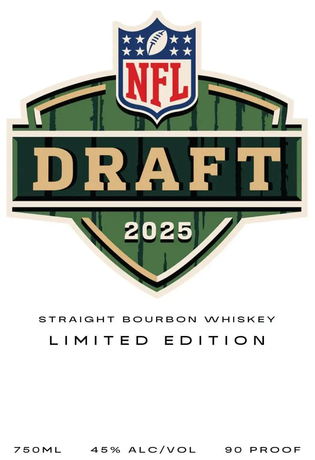 NFL Draft 2025 Limited Edition Straight Bourbon Whiskey - Main Street Liquor