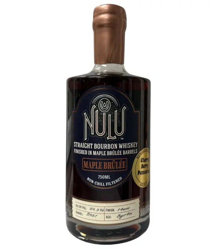 Nulu 8 Year Single Barrel Bourbon Maple Brûlée Cherry Berry Pancakes - Main Street Liquor