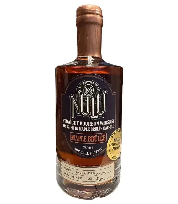 Nulu 8 Year Single Barrel Maple Brûlée Bourbon 'Wheated Peanut Butter Pancake' 109.2 Proof - Main Street Liquor