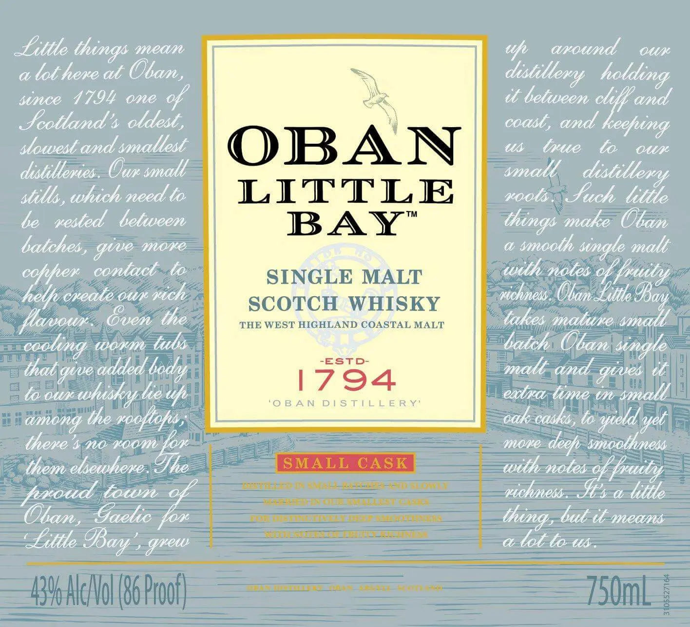 Oban Little Bay Single Malt Scotch Whisky - Main Street Liquor