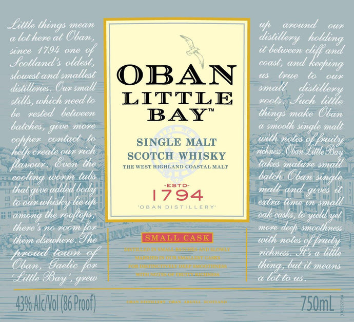 Oban Little Bay Single Malt Scotch Whisky - Main Street Liquor