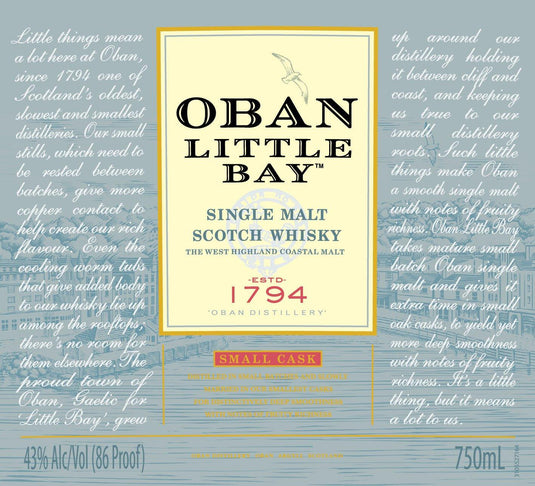 Oban Little Bay Single Malt Scotch Whisky - Main Street Liquor
