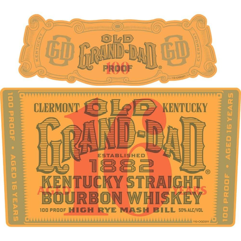 Load image into Gallery viewer, Old Grand-Dad 16 Year Old Straight Bourbon - Main Street Liquor
