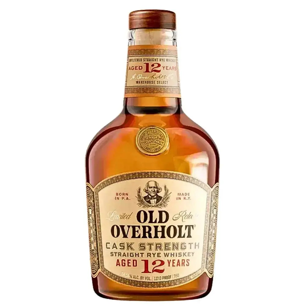 Old Overholt 12 Year Cask Strength Rye 2025 Release - Main Street Liquor