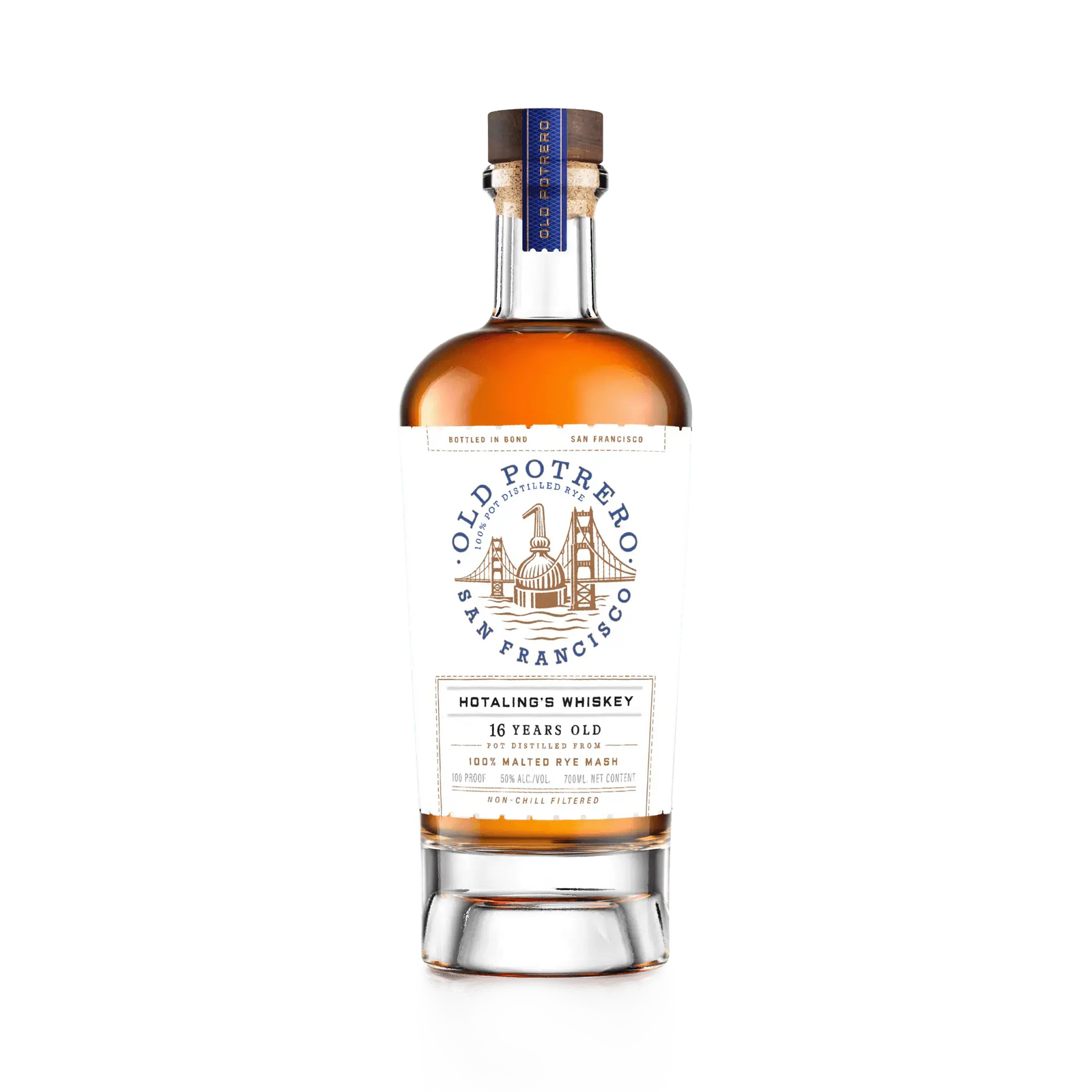 Old Potrero Hotaling's Bottle in Bond 16YO Whiskey - Main Street Liquor