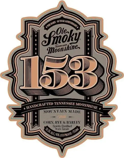 Ole Smoky 153 Handcrafted Tennessee Moonshine - Main Street Liquor