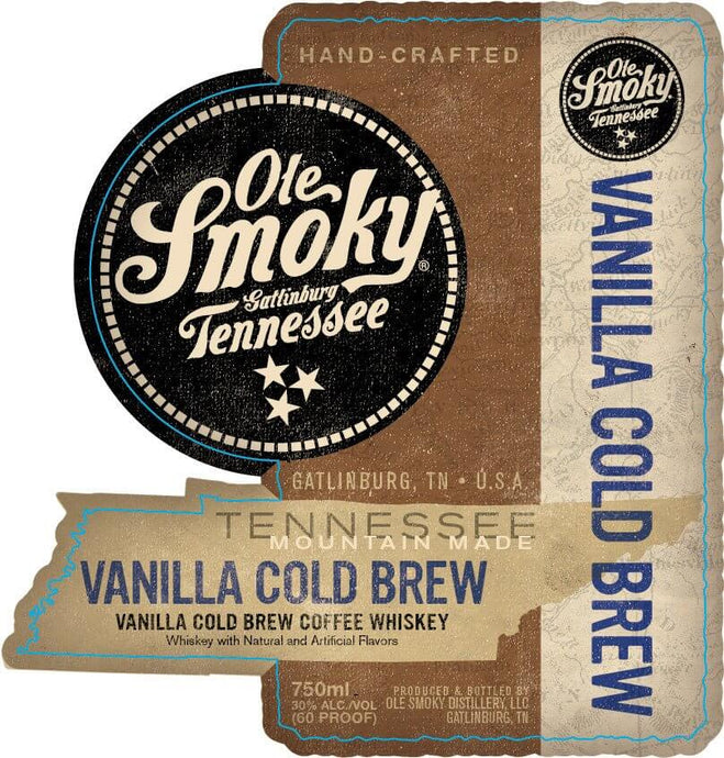 Ole Smoky Vanilla Cold Brew Coffee Whiskey - Main Street Liquor