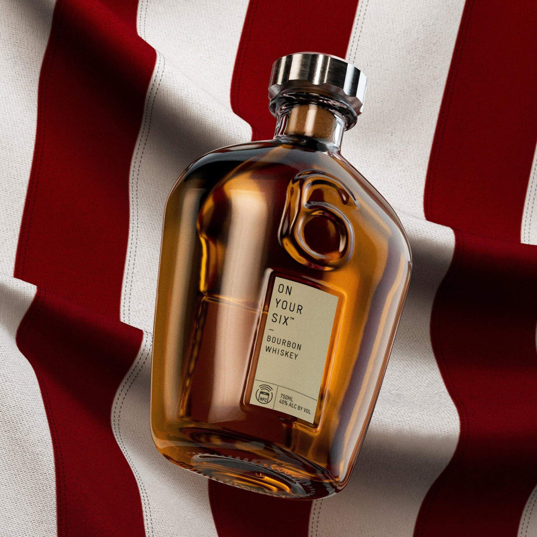 On Your Six Bourbon Whiskey 80 Proof - Main Street Liquor