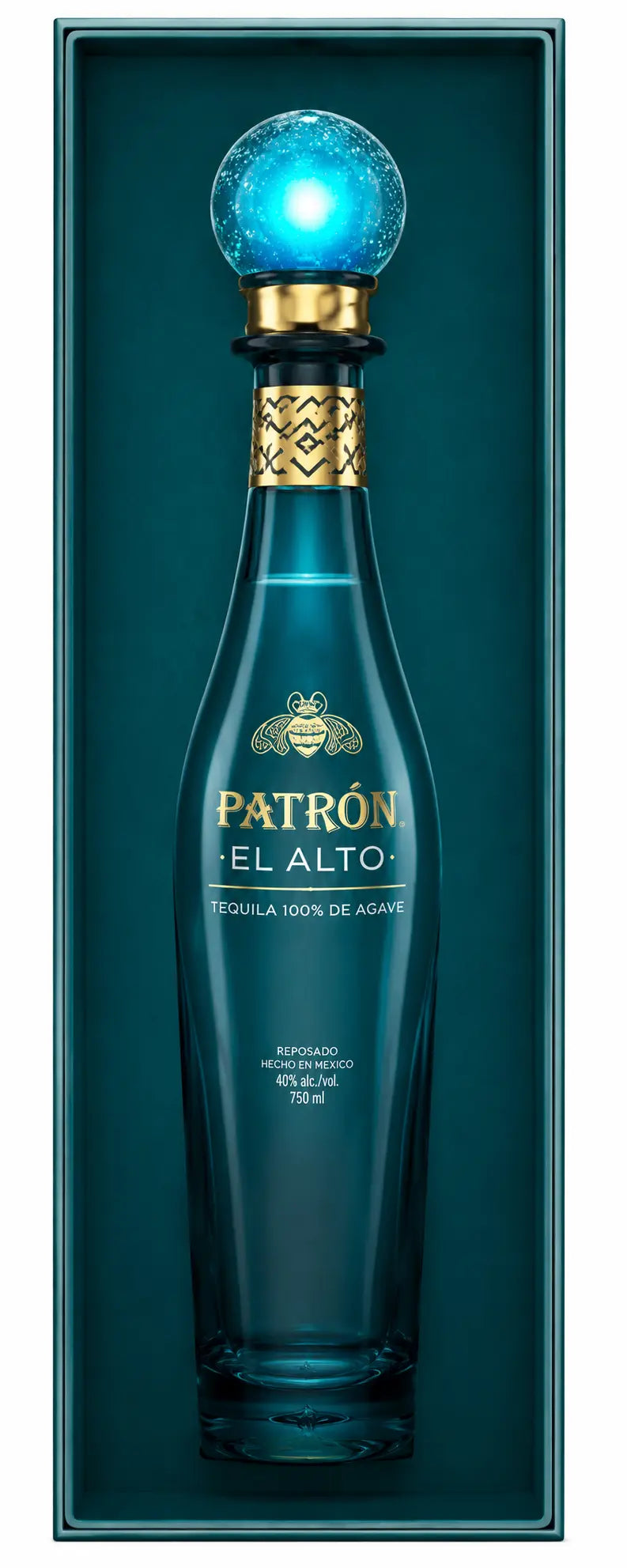 PATRON EL ALTO LIGHT UP BOTTLE - Main Street Liquor