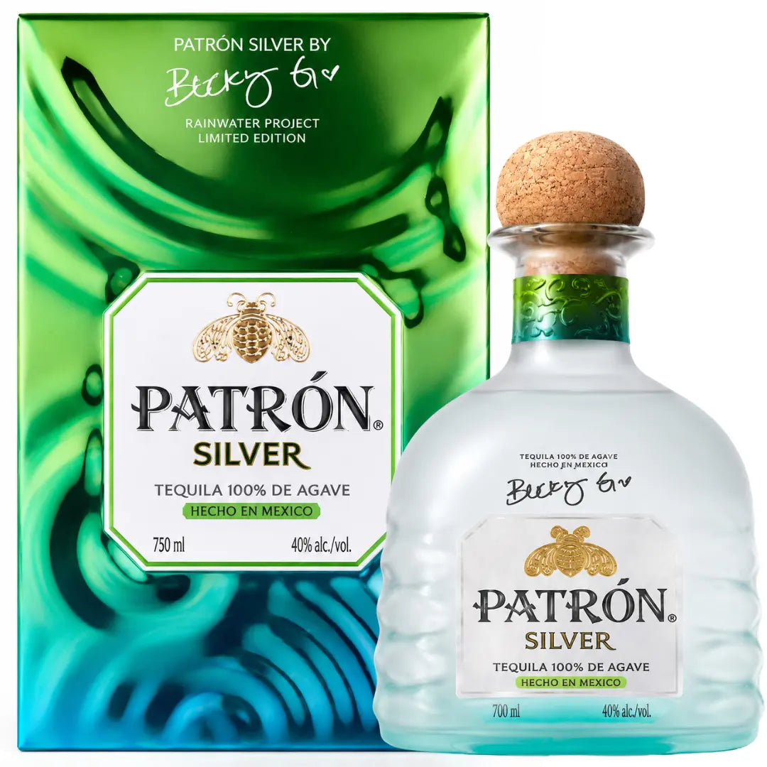Patrón Silver Isla Urbana x Becky G Frosted Bottle Limited Edition Tequila 700mL - Main Street Liquor