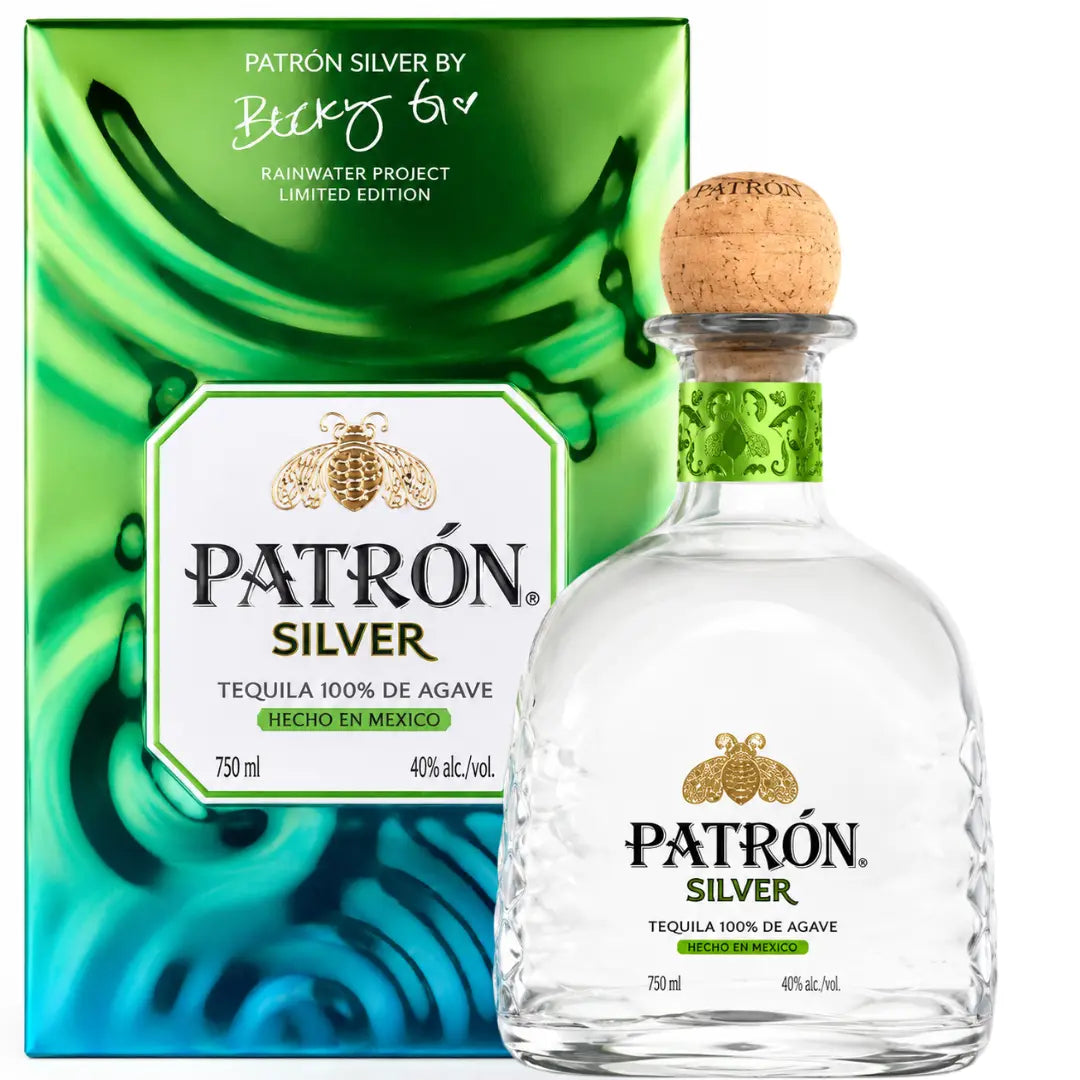Patrón Silver Isla Urbana x Becky G Limited Edition Tequila 750mL - Main Street Liquor