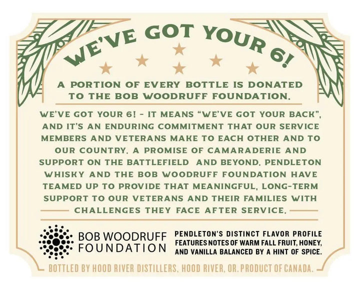 Pendleton Whisky 2025 Military Edition - Main Street Liquor