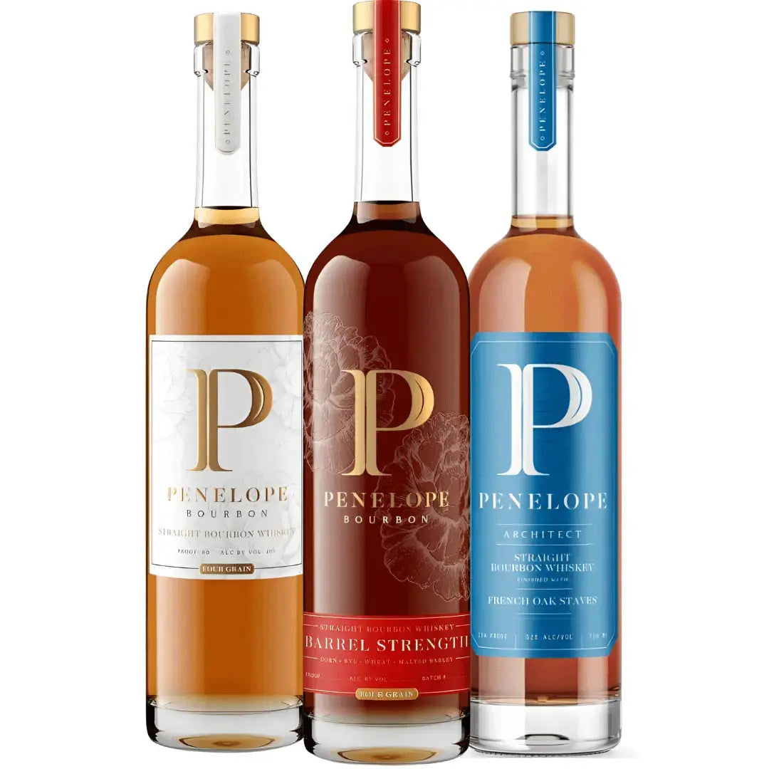 Penelope Bourbon Bundle: Four Grain, Barrel Strength Batch 09 & Architect - Main Street Liquor