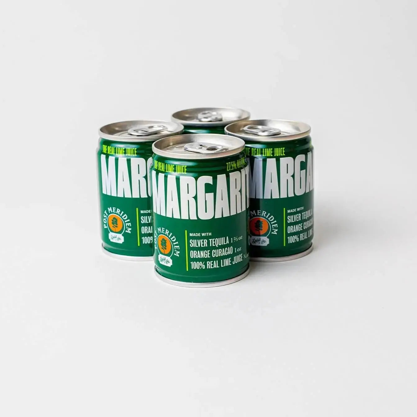 Post Meridiem The Real Lime Juice Margarita - 4pk - Main Street Liquor