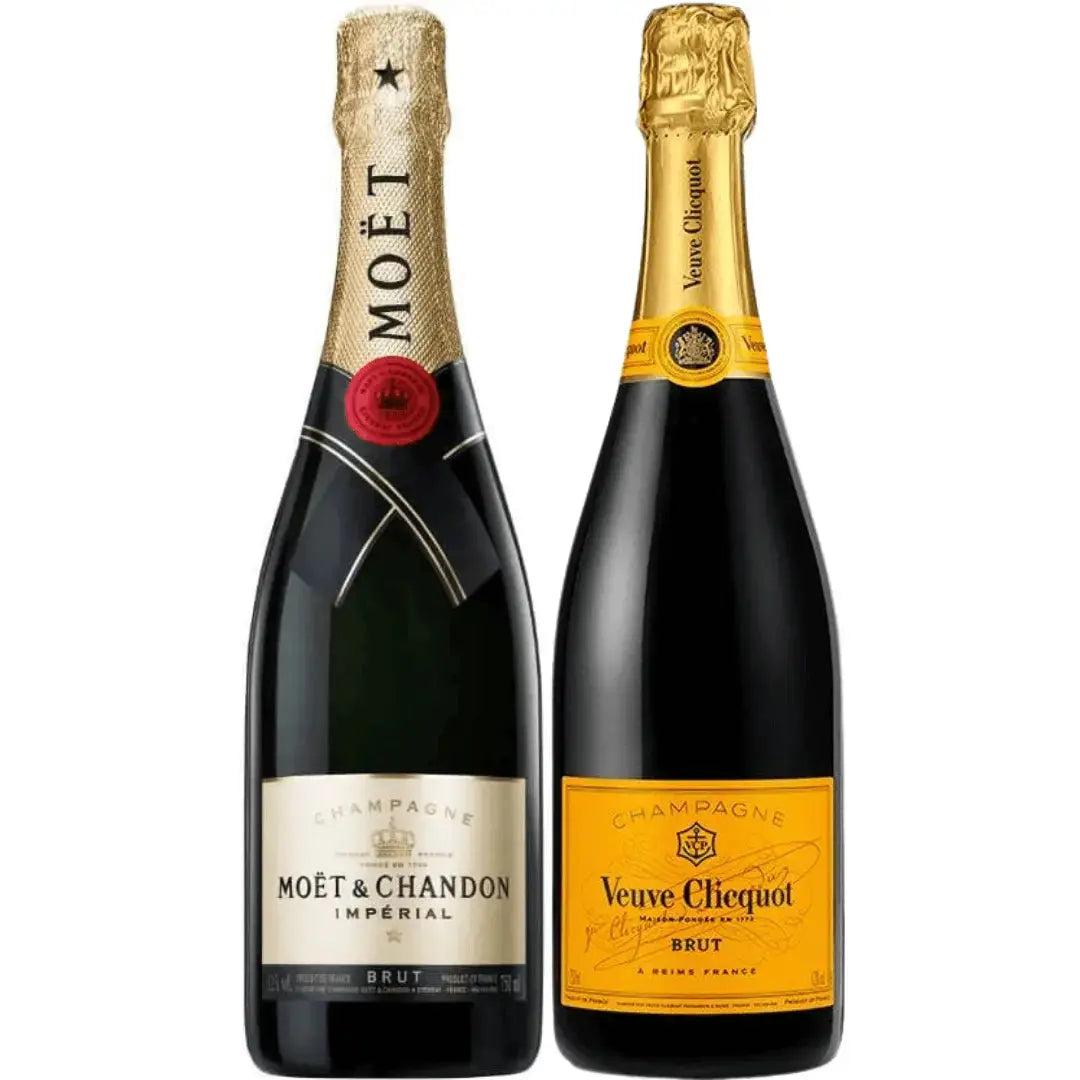 Prestige Champagne Bundle – Moët &amp; Chandon Impérial &amp; Veuve Clicquot Brut - Main Street Liquor