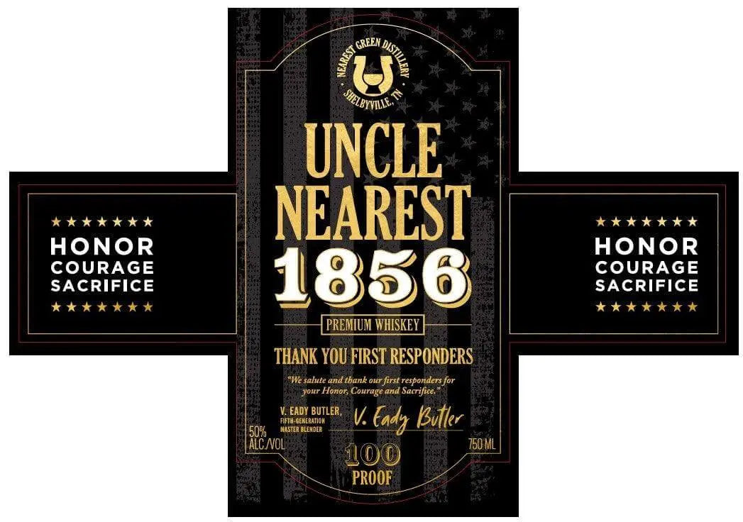 Uncle Nearest 1856 Premium Whiskey First Responders Edition Uncle Nearest
