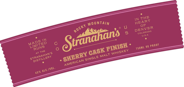 Stranahan's Sherry Cask Finish American Single Malt Whiskey Aged 7 Years Stranahan's