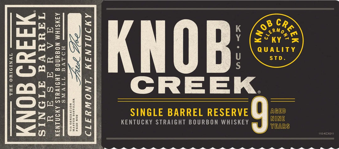 Knob Creek 9 Year Single Barrel Reserve Kentucky Straight Bourbon Whiskey Knob Creek