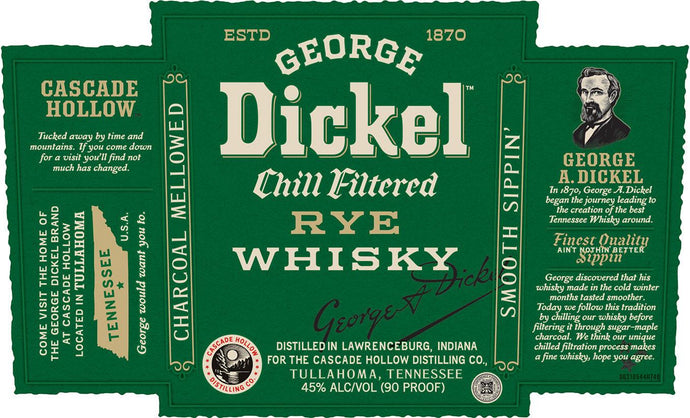 George Dickel Rye Whisky