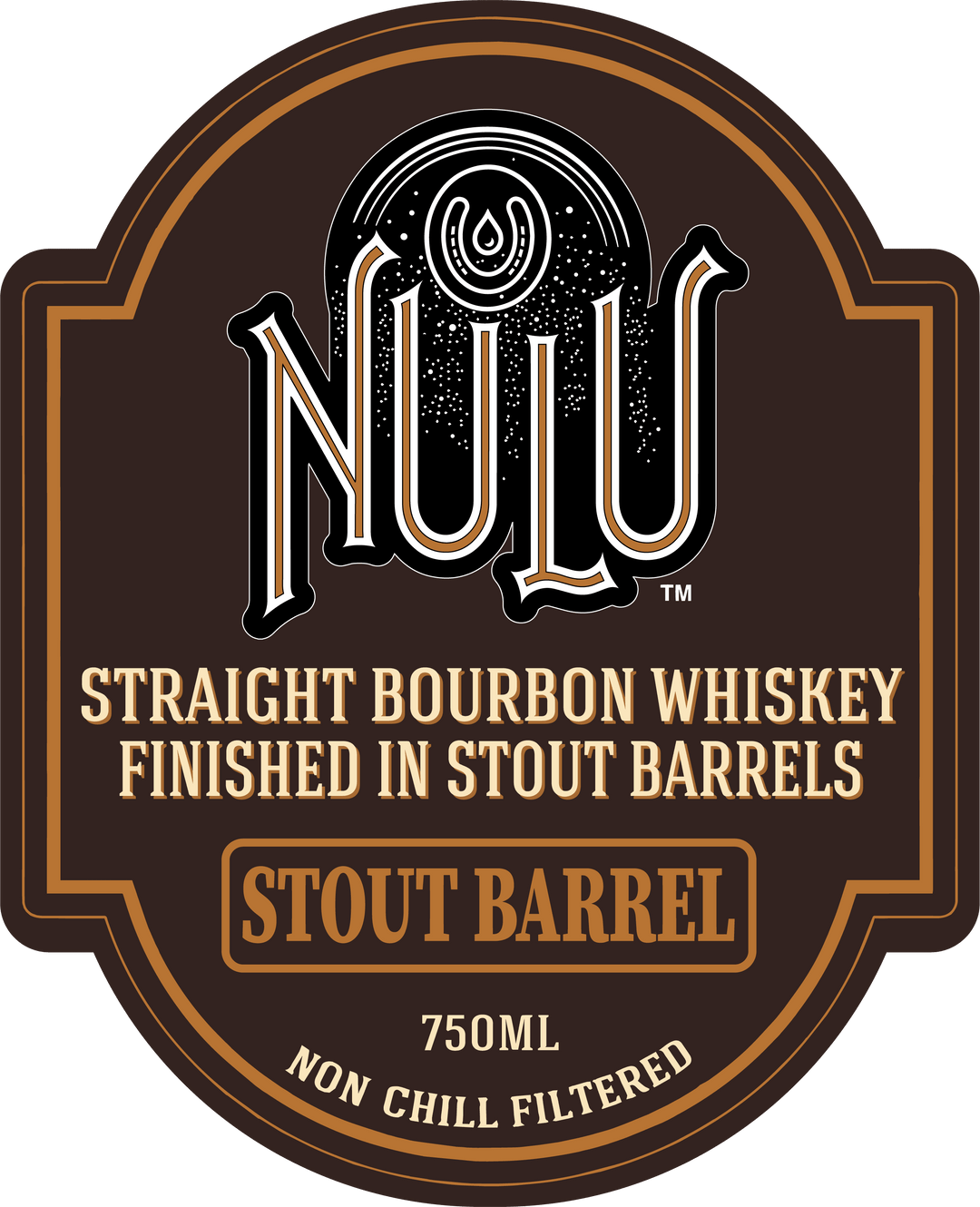 Nulu Stout Barrel Finished Straight Bourbon Whiskey Barrel S499 6 Years Aged Nulu