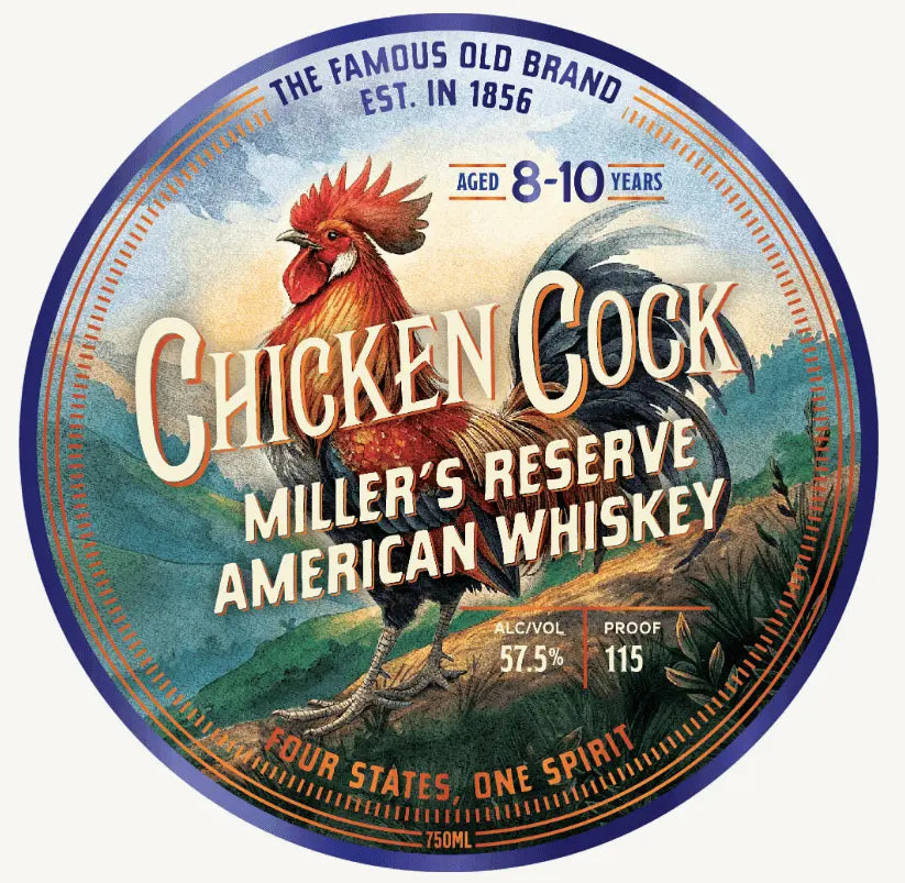 chicken-cock-millers-reserve-american-whiskey