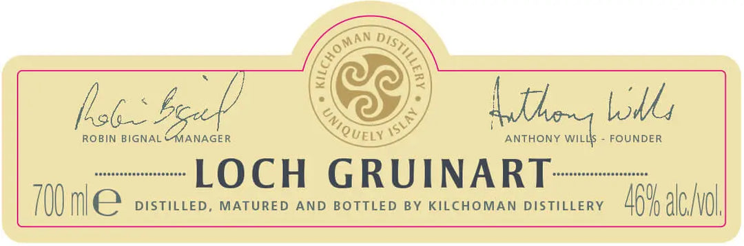 Kilchoman Loch Gruinart Islay Single Malt Scotch Whisky 700ml Kilchoman