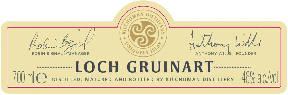Kilchoman Loch Gruinart Islay Single Malt Scotch Whisky 700ml Kilchoman