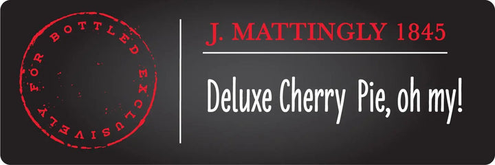 J. Mattingly 1845 “Deluxe Cherry Pie, Oh My!” Single Barrel Bourbon Private Pick J. Mattingly