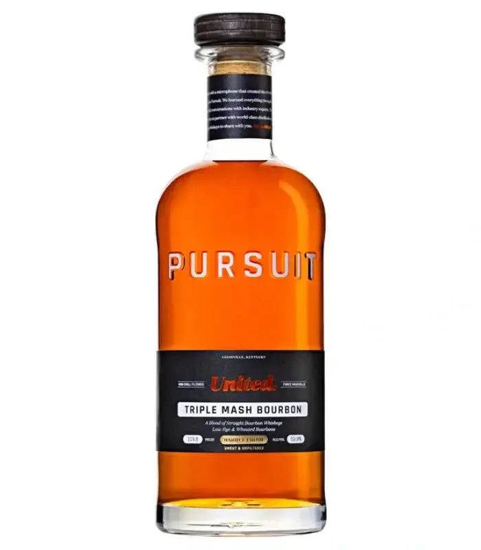 Pursuit United Barrel Proof Triple Mash Bourbon 700mL - Main Street Liquor