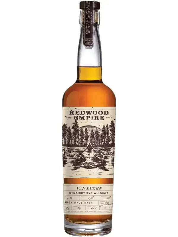 Redwood Empire Van Duzen Straight Rye Batch 2 - Main Street Liquor