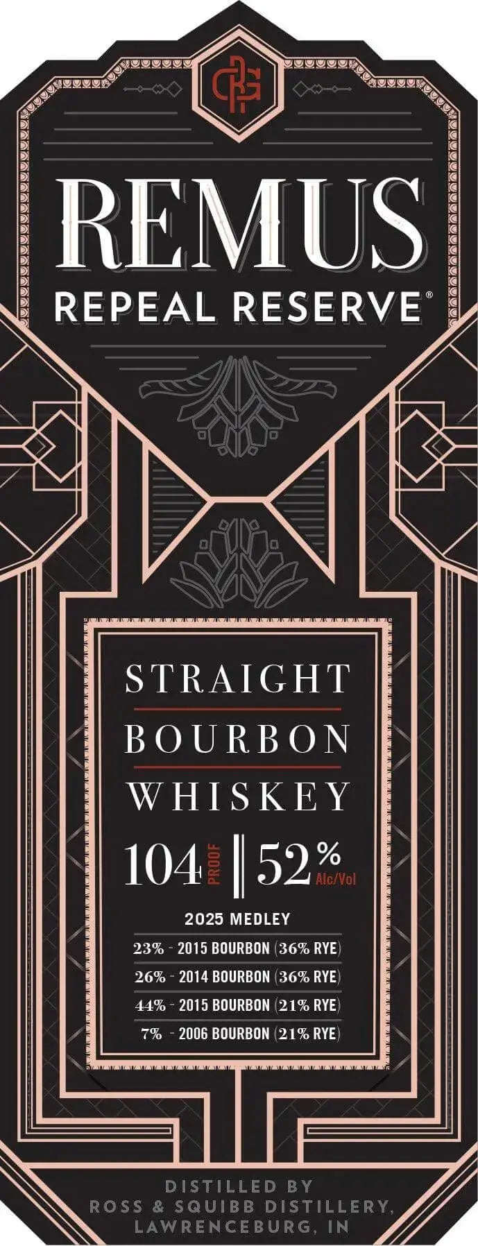 Remus Repeal Reserve Series IX Straight Bourbon Whiskey 2025 Release - Main Street Liquor