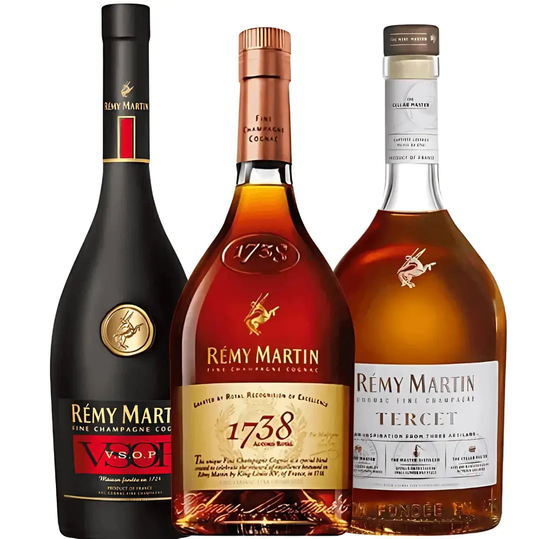 Rémy Martin Cognac Bundle: 1738 Accord Royal, V.S.O.P, & Tercet - Main Street Liquor