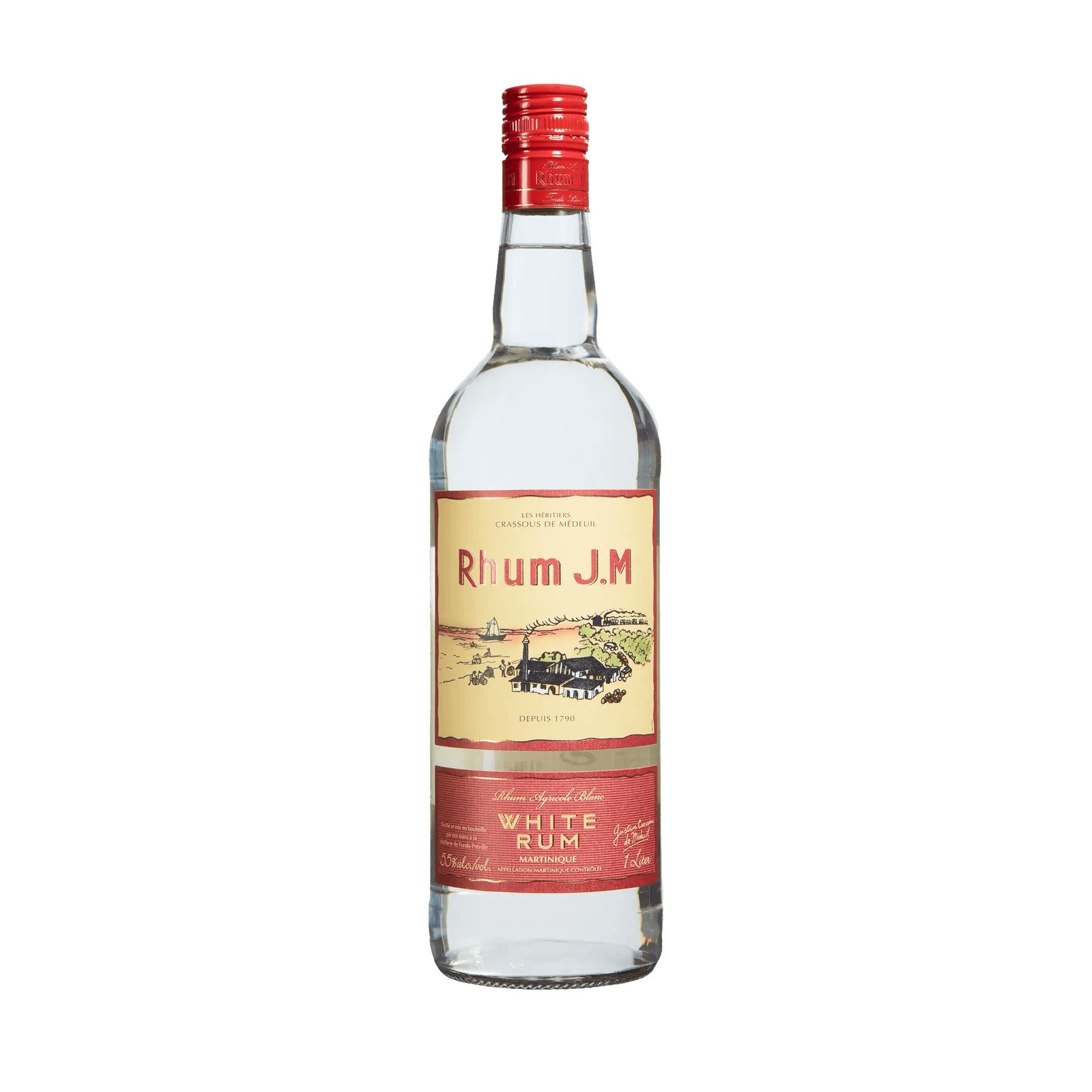 Rhum J.M. Agricole Blanc 110 Proof White Rum - Main Street Liquor