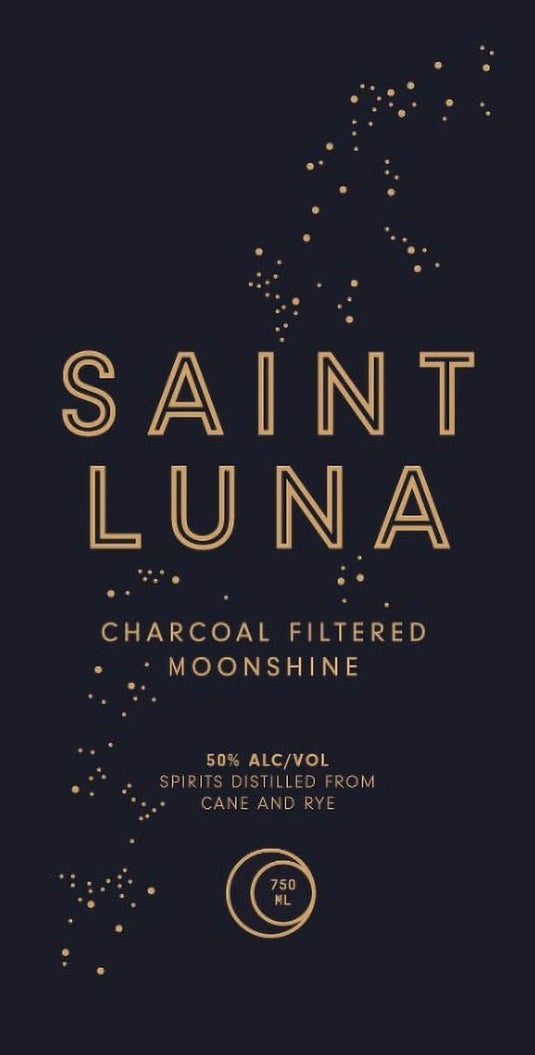 Saint Luna Charcoal Filtered Moonshine - Main Street Liquor