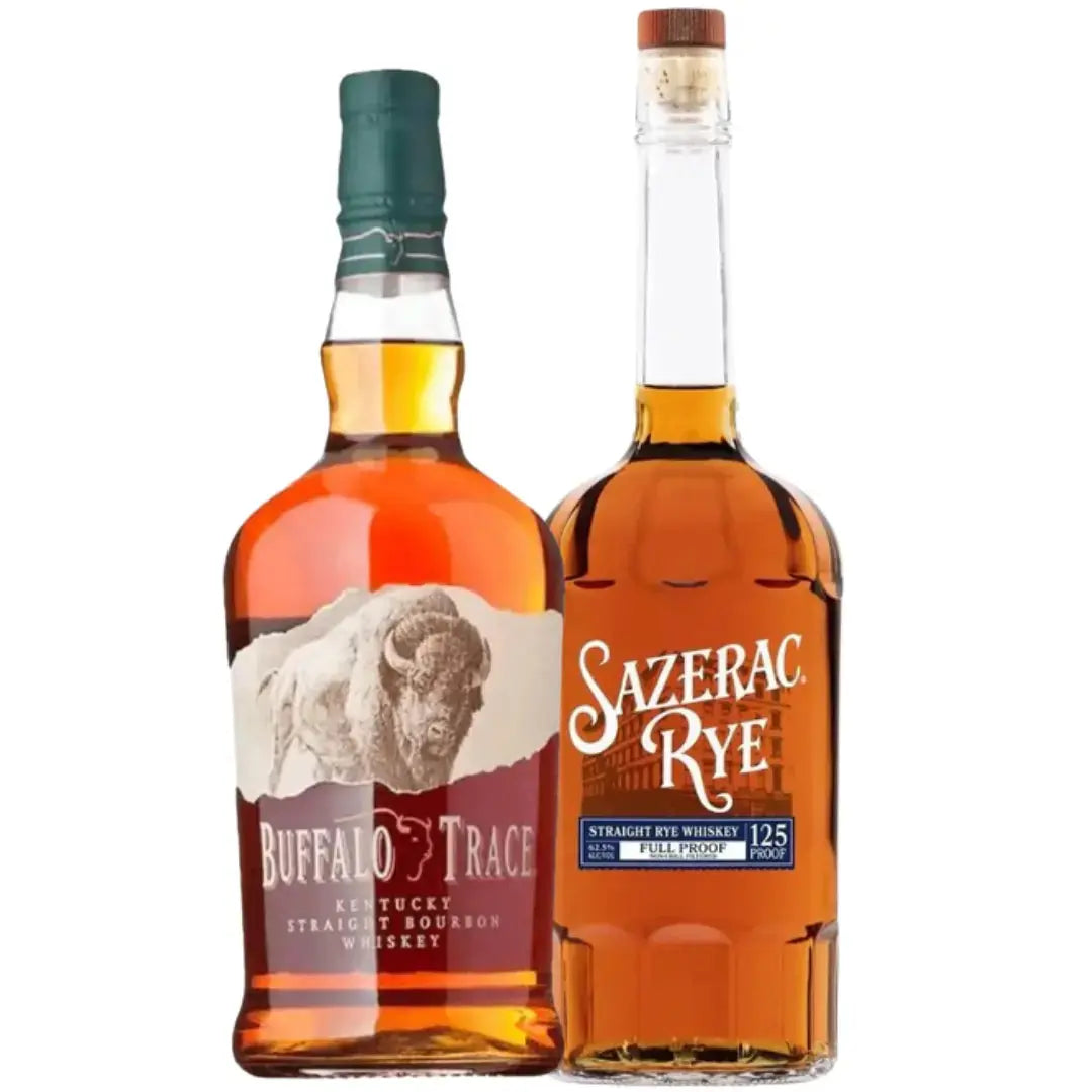 Sazerac Rye Full Proof 125 &amp; Buffalo Trace Bourbon Bundle - Main Street Liquor