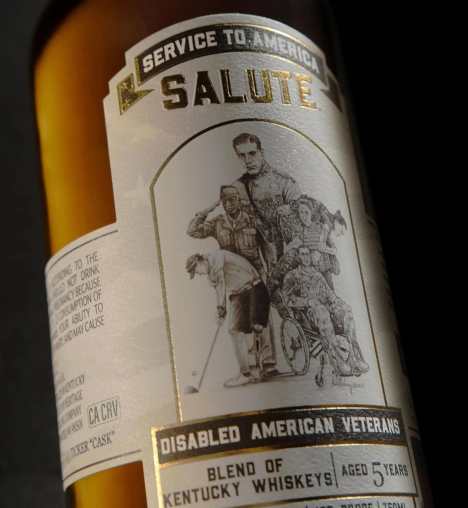 Service to America Salute™ Whiskey - Disabled American Veterans - Main Street Liquor