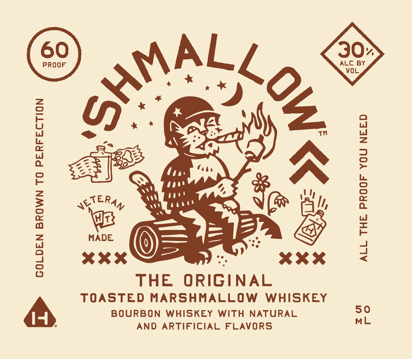 Shmallow Toasted Marshmallow Bourbon Whiskey - Main Street Liquor
