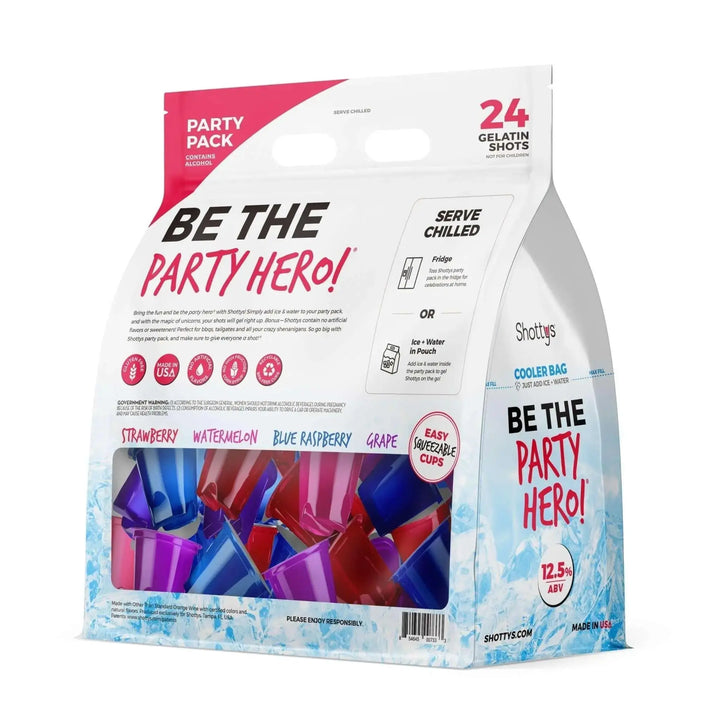 Shottys Classic Gelatin Shots (24 shots) - Main Street Liquor